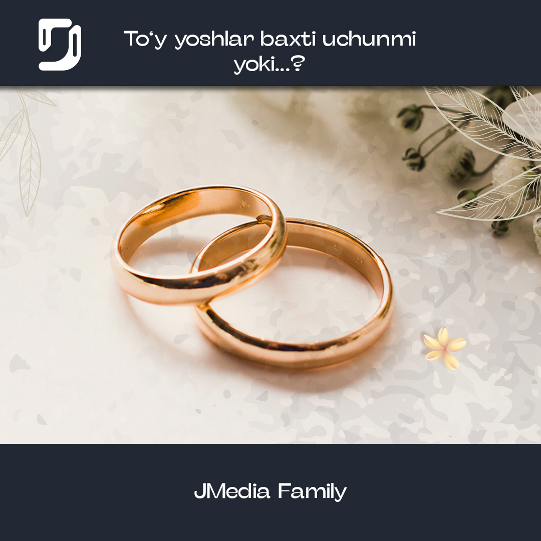 To'y yoshlar baxti uchunmi yo...?