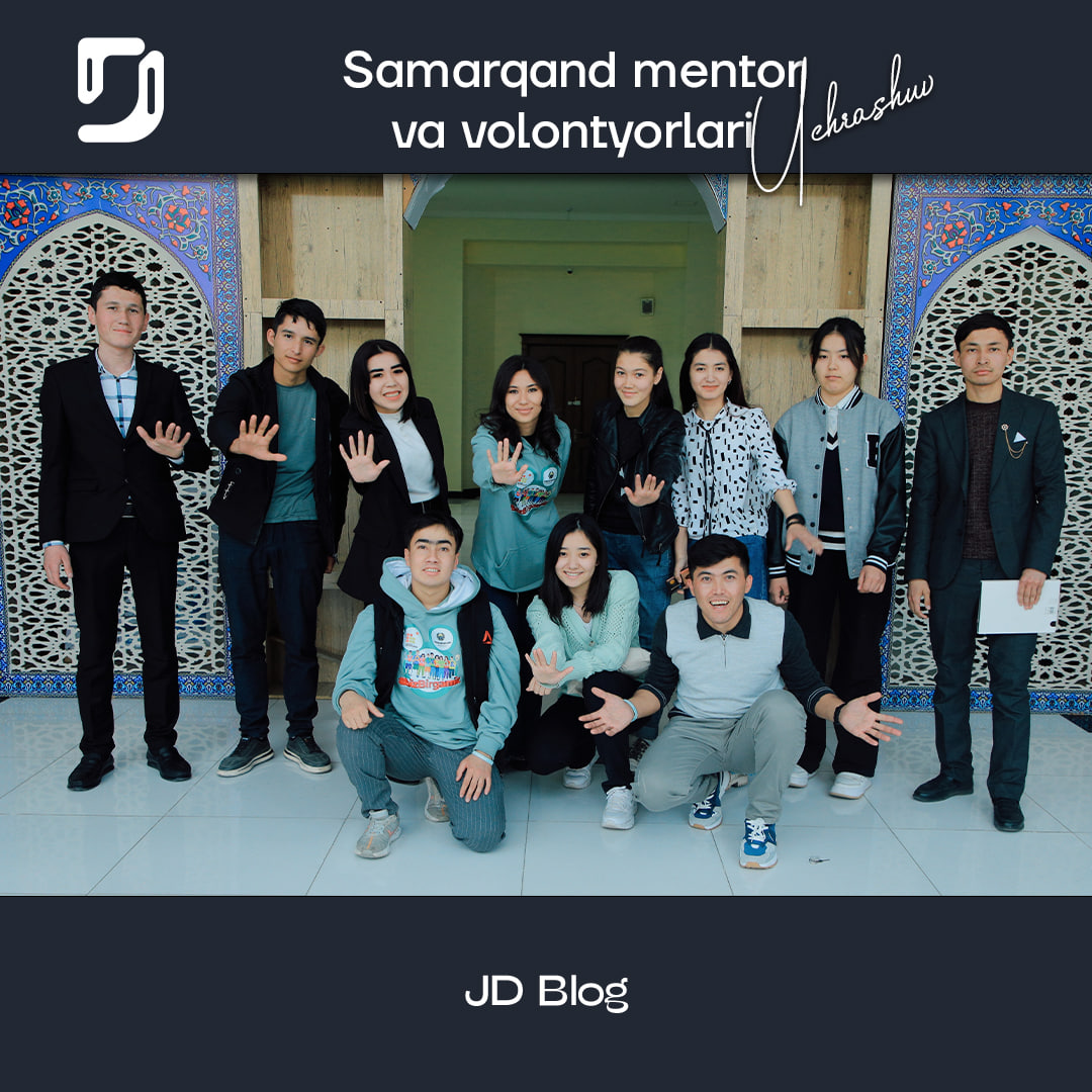 Mentor va eko-volontyorlar uchrashuvi bo'lib o'tdi.